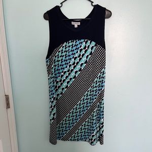 Kim Rogers Petite Blue Dress